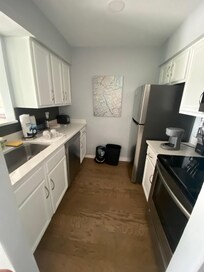 Kitchen area. Wish there had been some sugar for the coffee