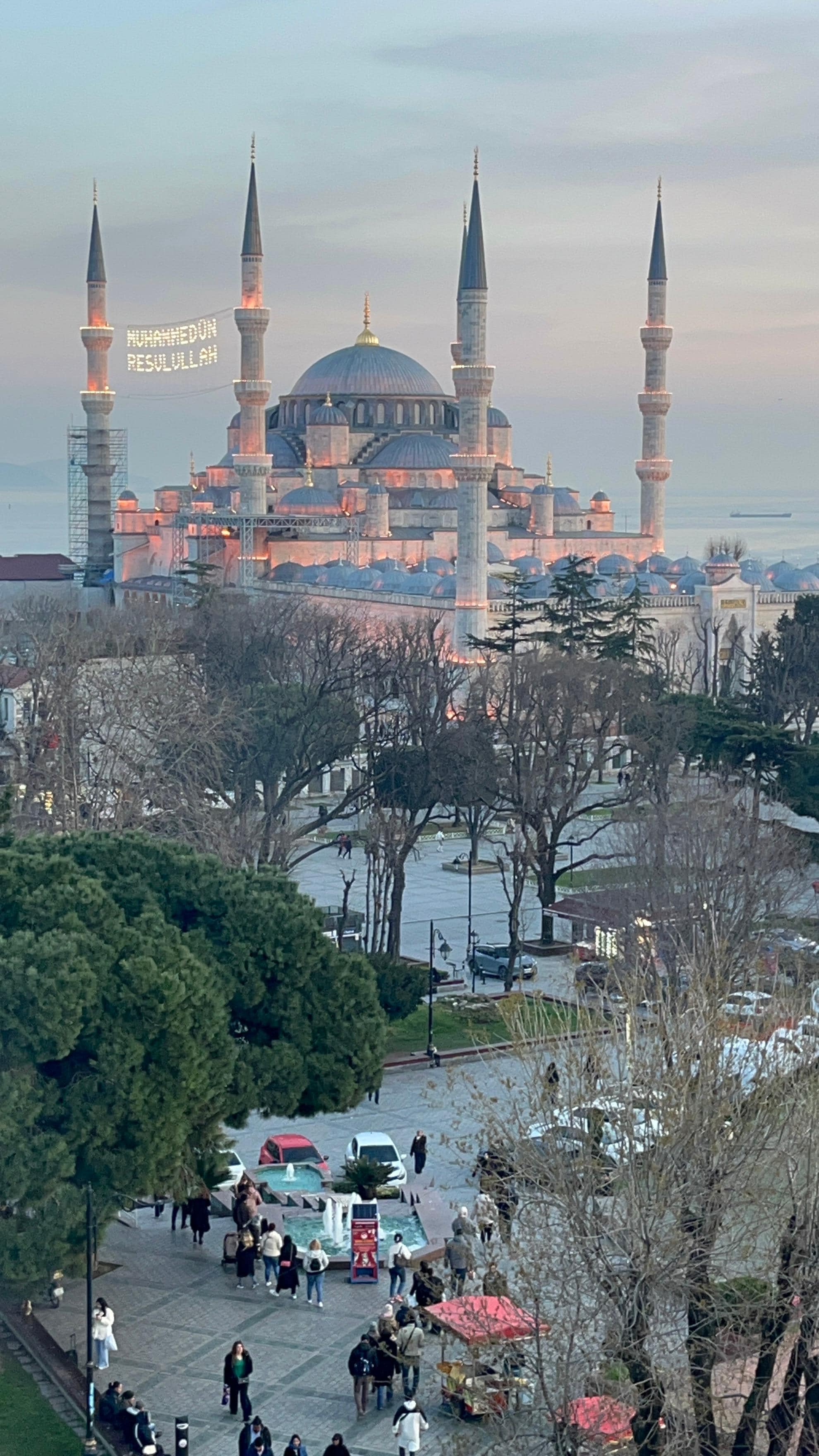 Photo from the Hotel's Roof (World Heritage Center Hotel). 