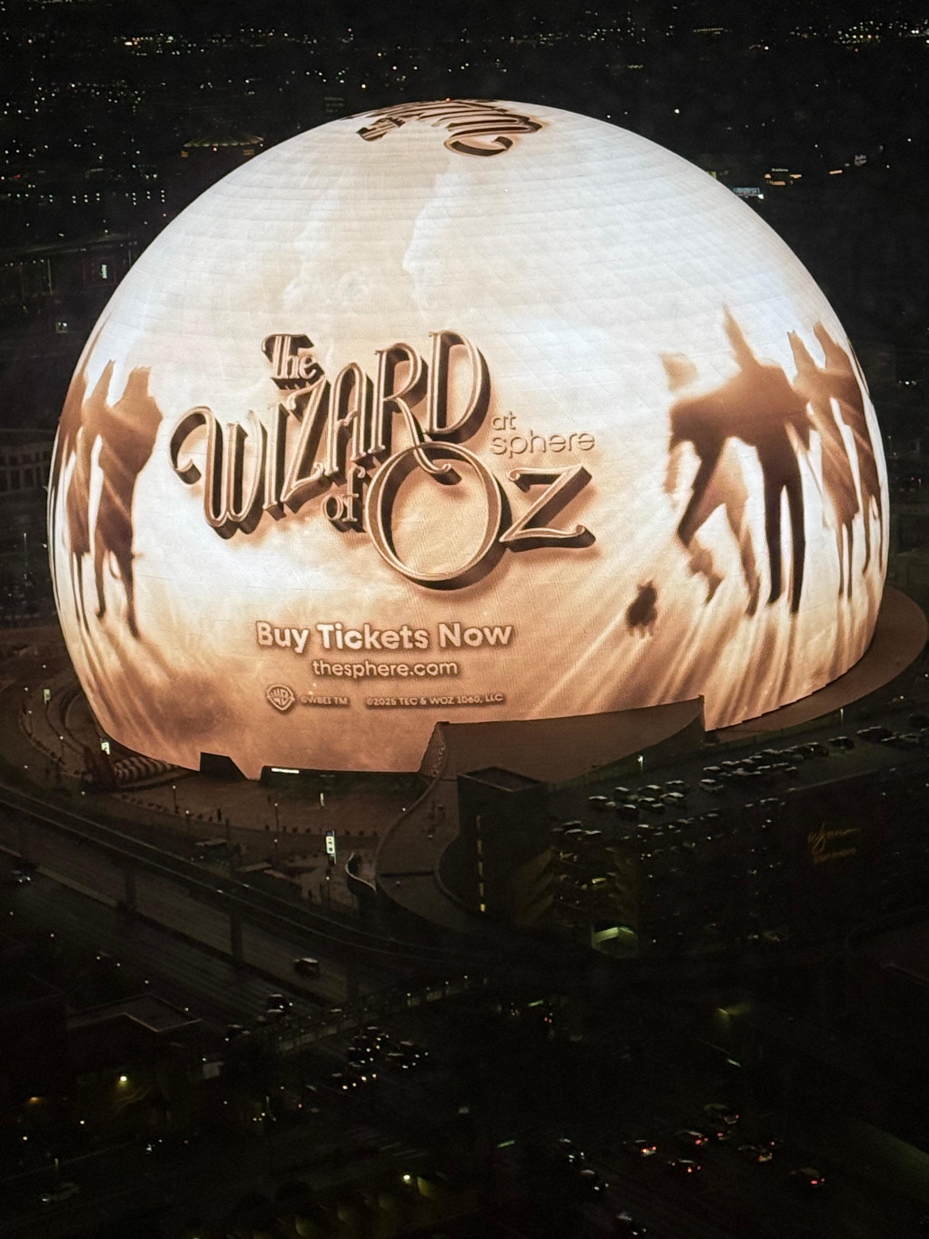 The Sphere from my room.