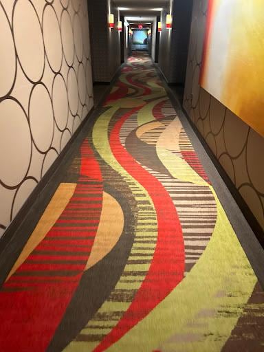 Filthy carpets throughout! 