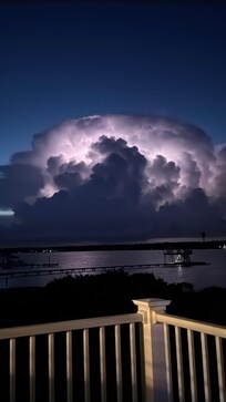 Caught a great lightning show!