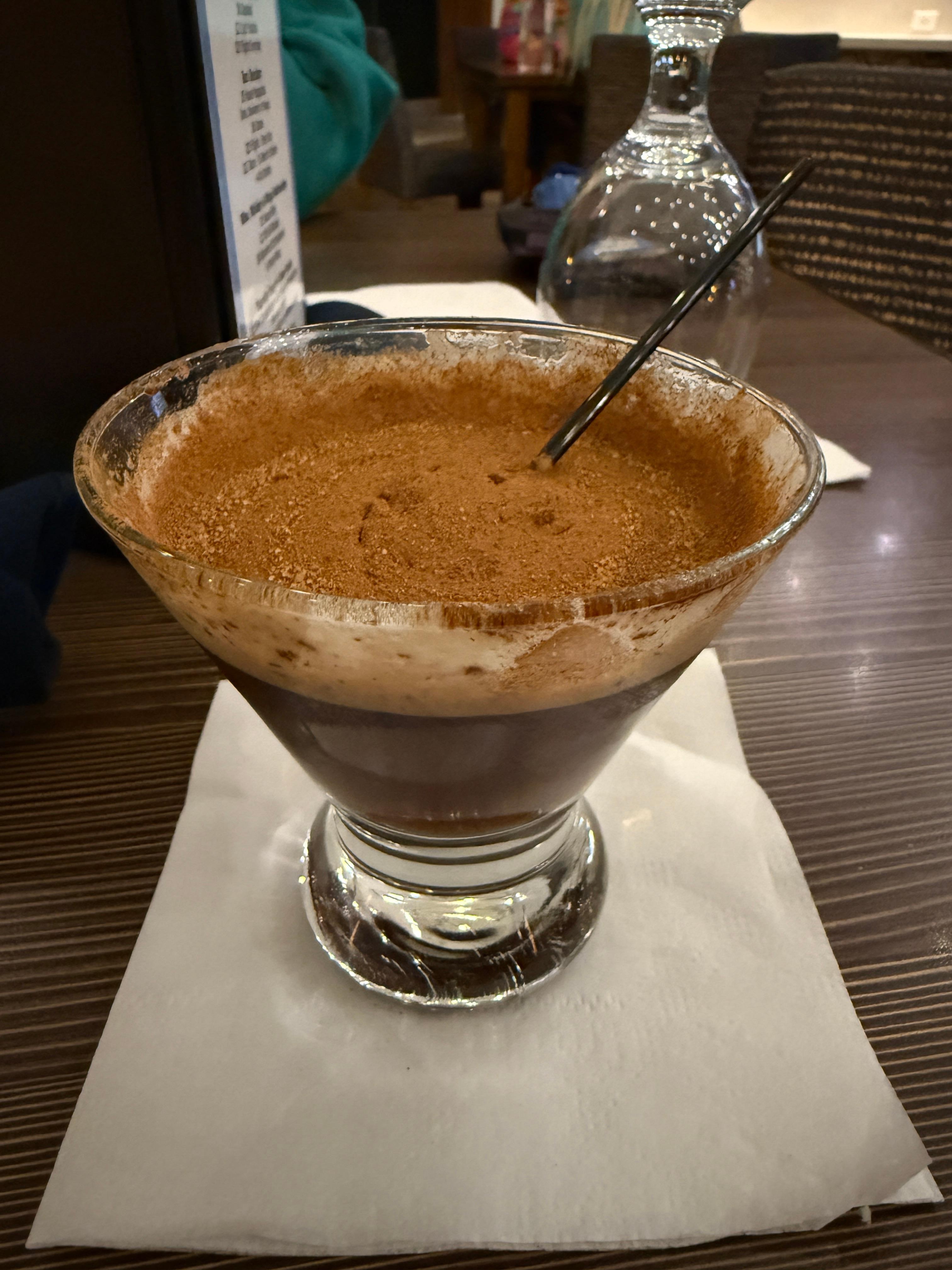 Dirty Chai Martini