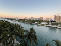 View from our room balcony