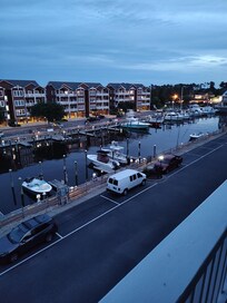 Marina view taken from the front balcony.