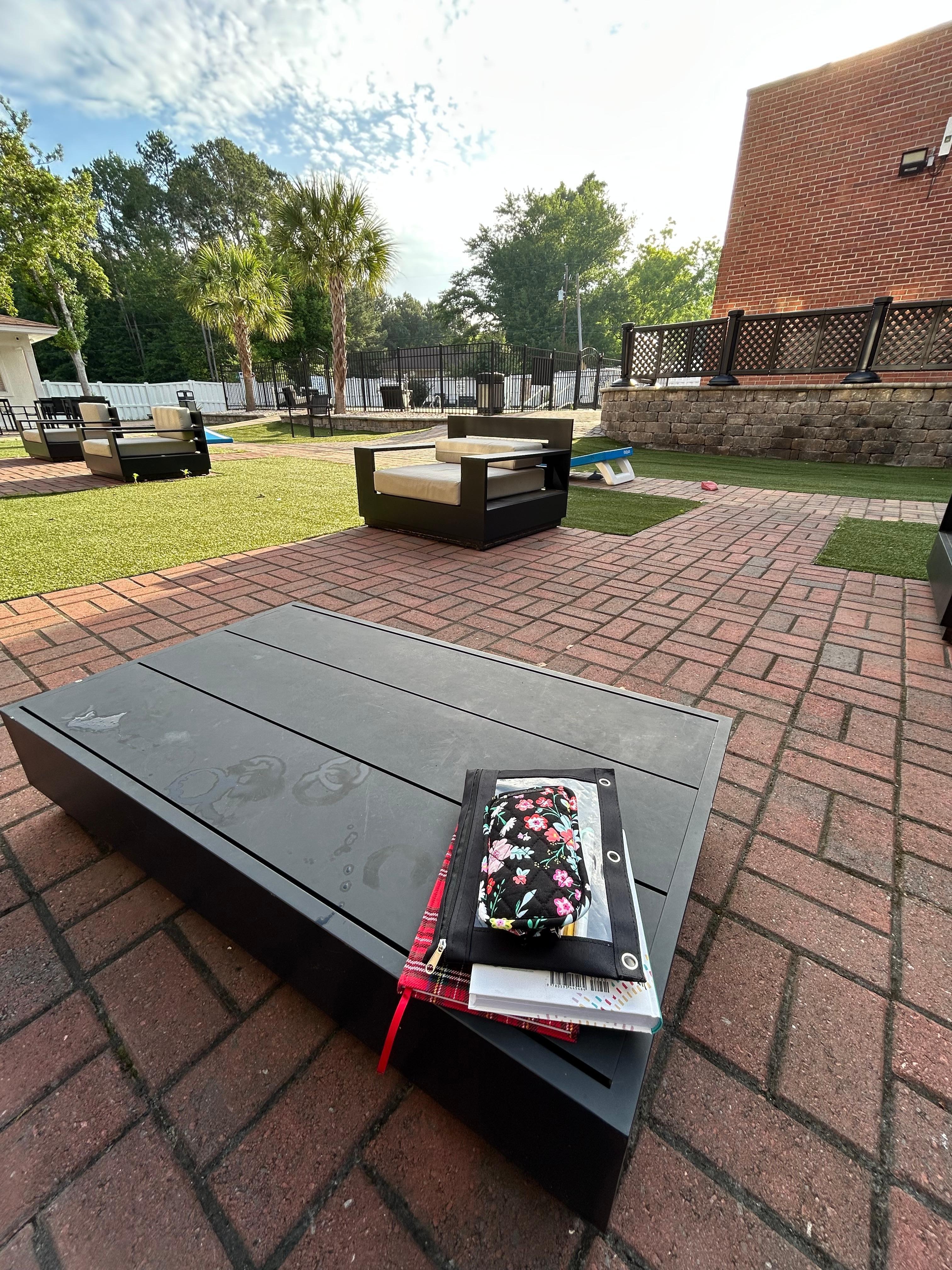 Outdoor devotional space