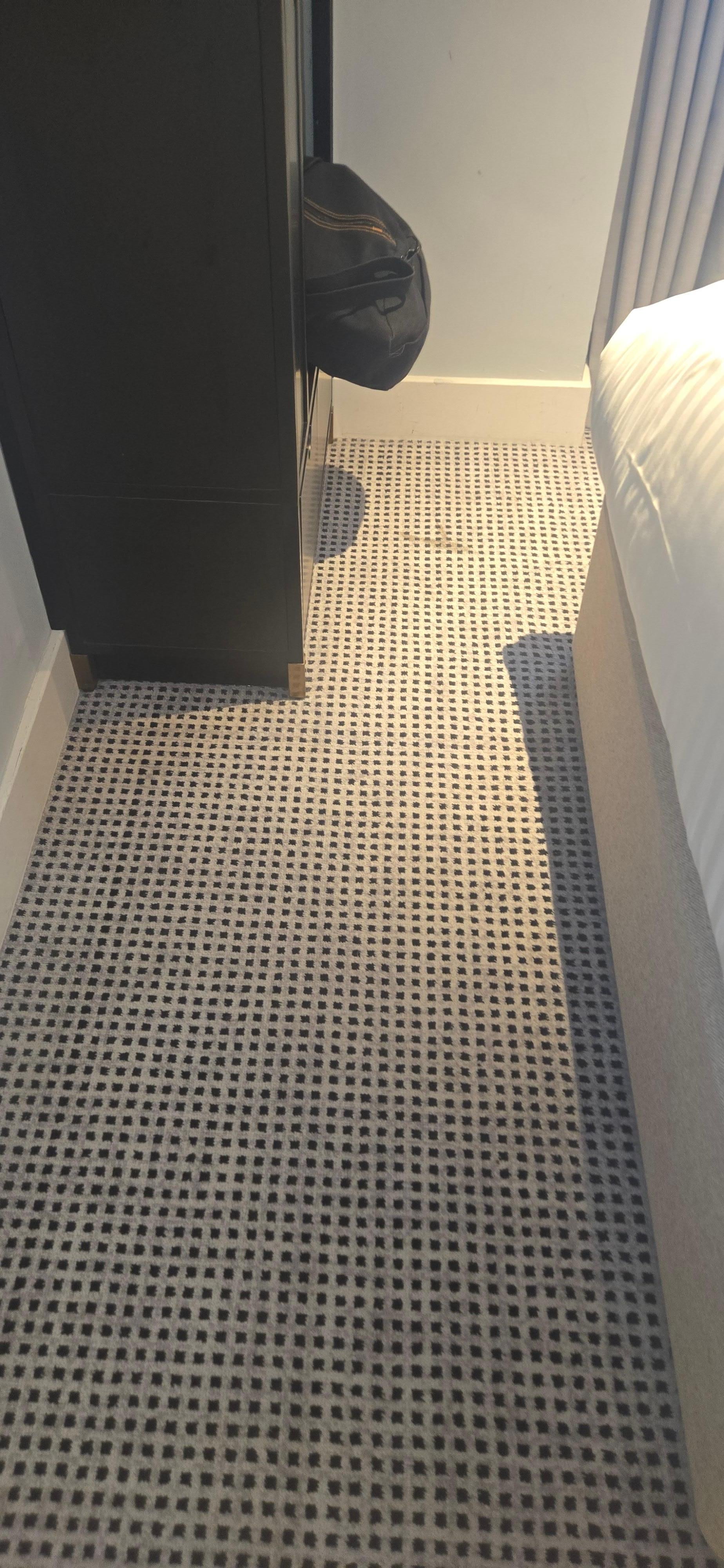 Dirty carpet and stains