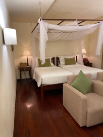 天蓋付きのツイン