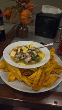 Fish Ceviche delicious!