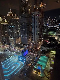 部屋からの夜景
