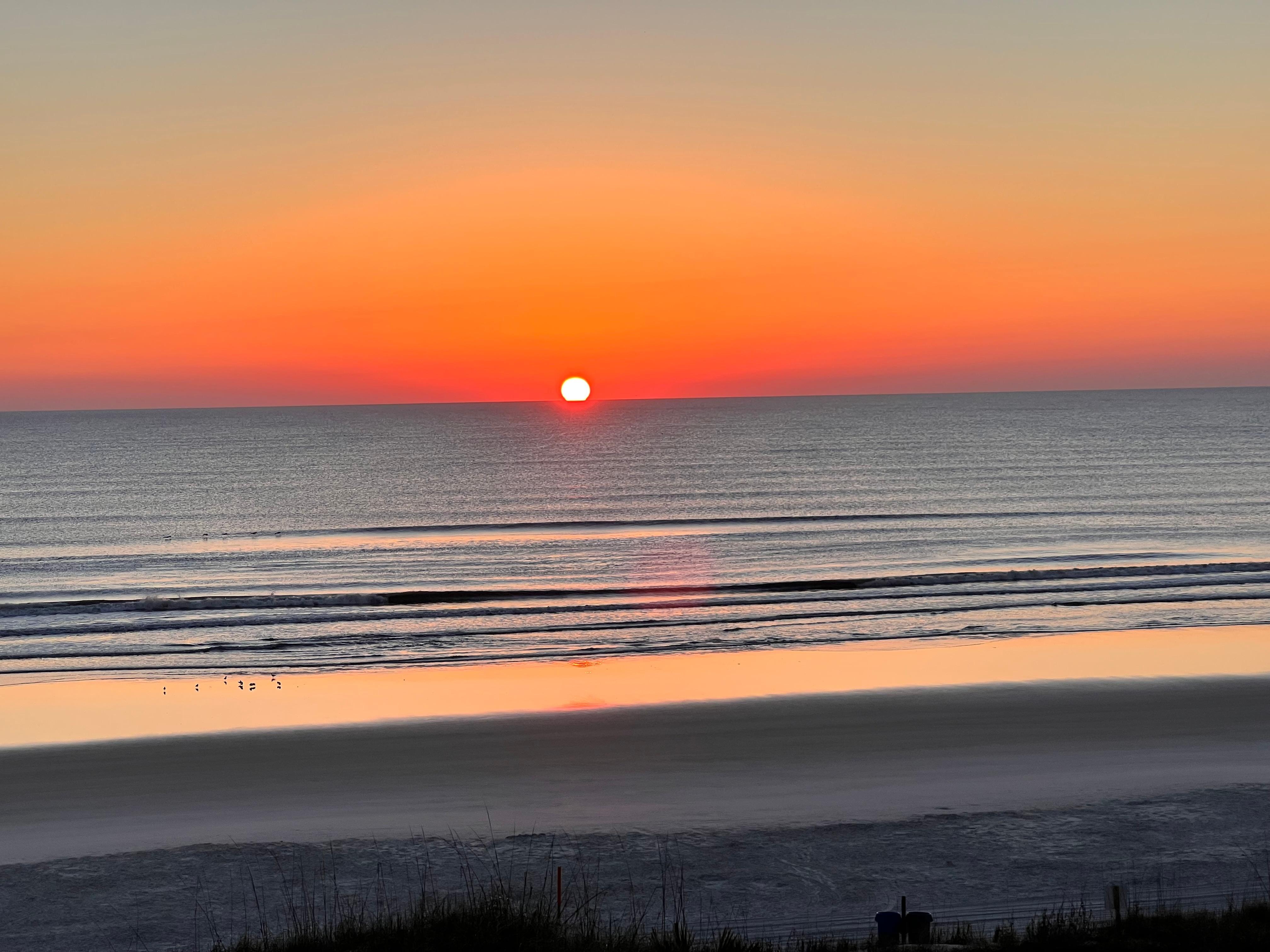 Sunrise at Crescent Beach