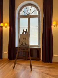 Mein Bild hatten wir in der Ausstellung