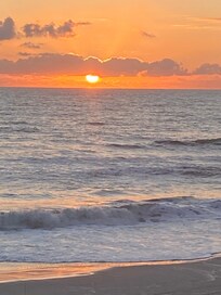 Morning sunrise taken from the 1st floor bedroom.