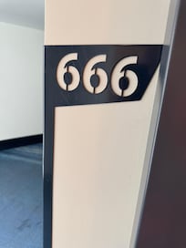 We had the number of the beast room!