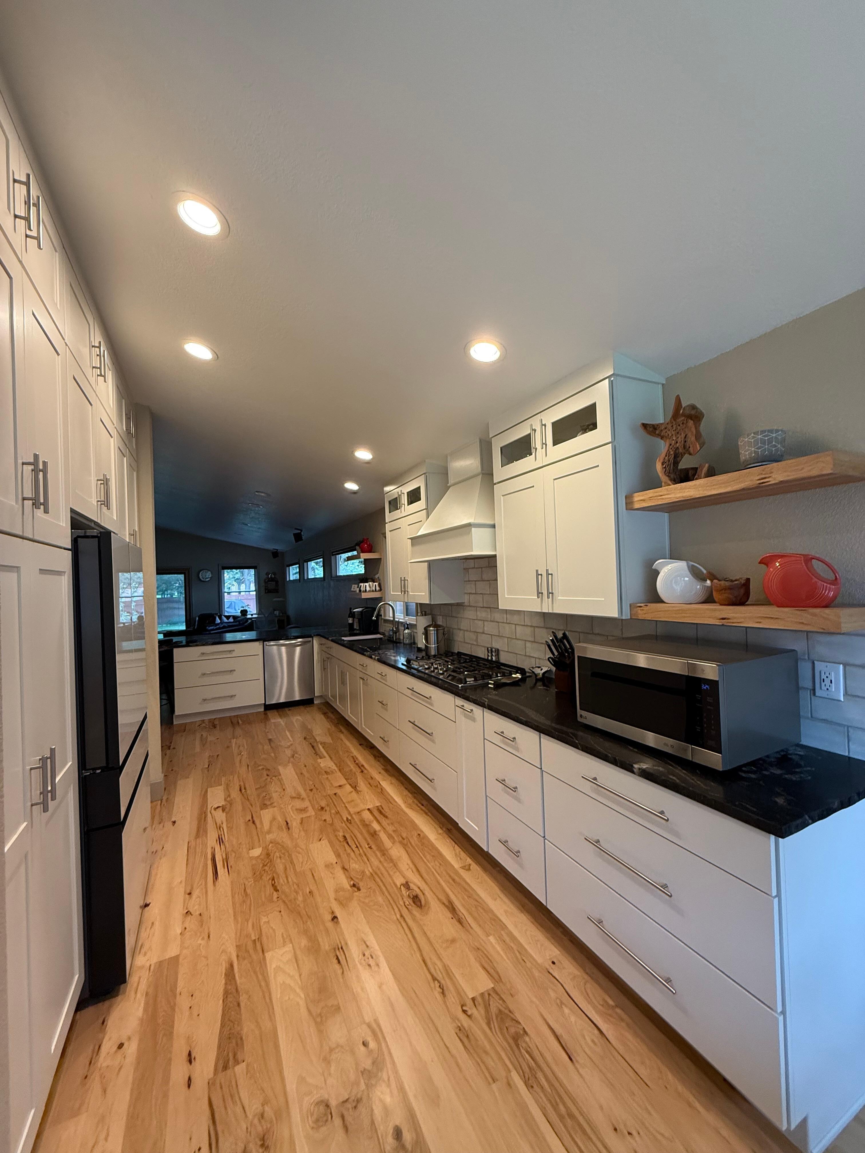 Roomy kitchen
