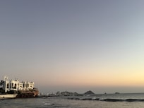 Vista desde la playa del hotel