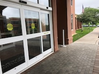 Smoker Butt stands every entrance