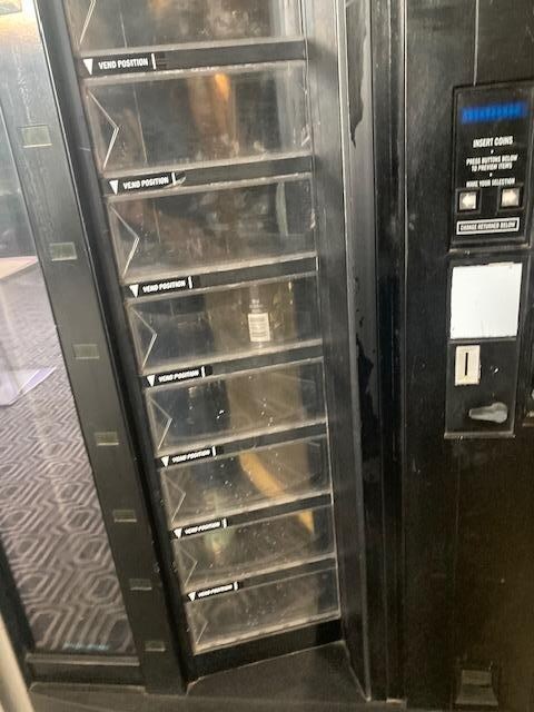 empty vending machines