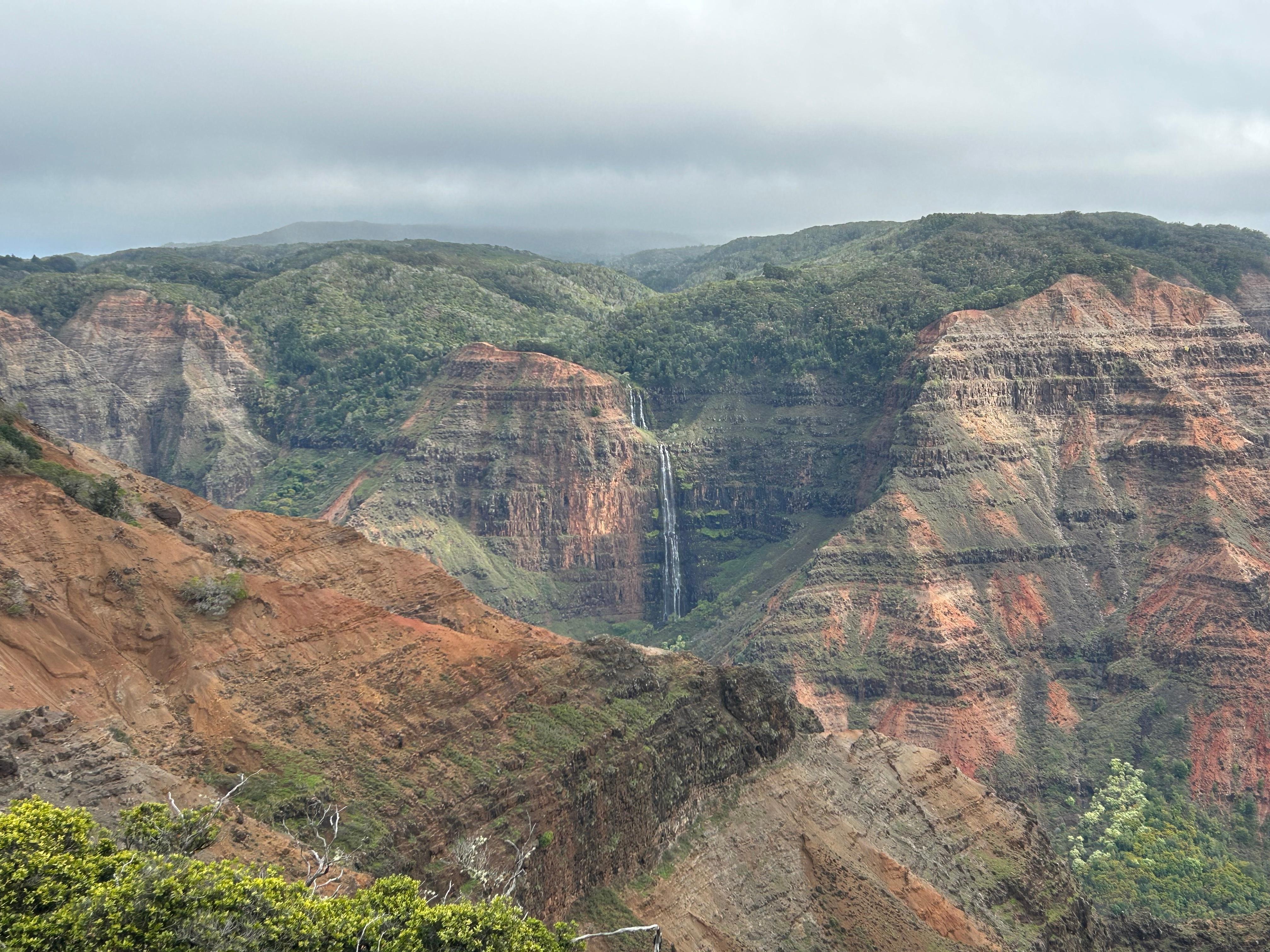 View in Waimea Canyon