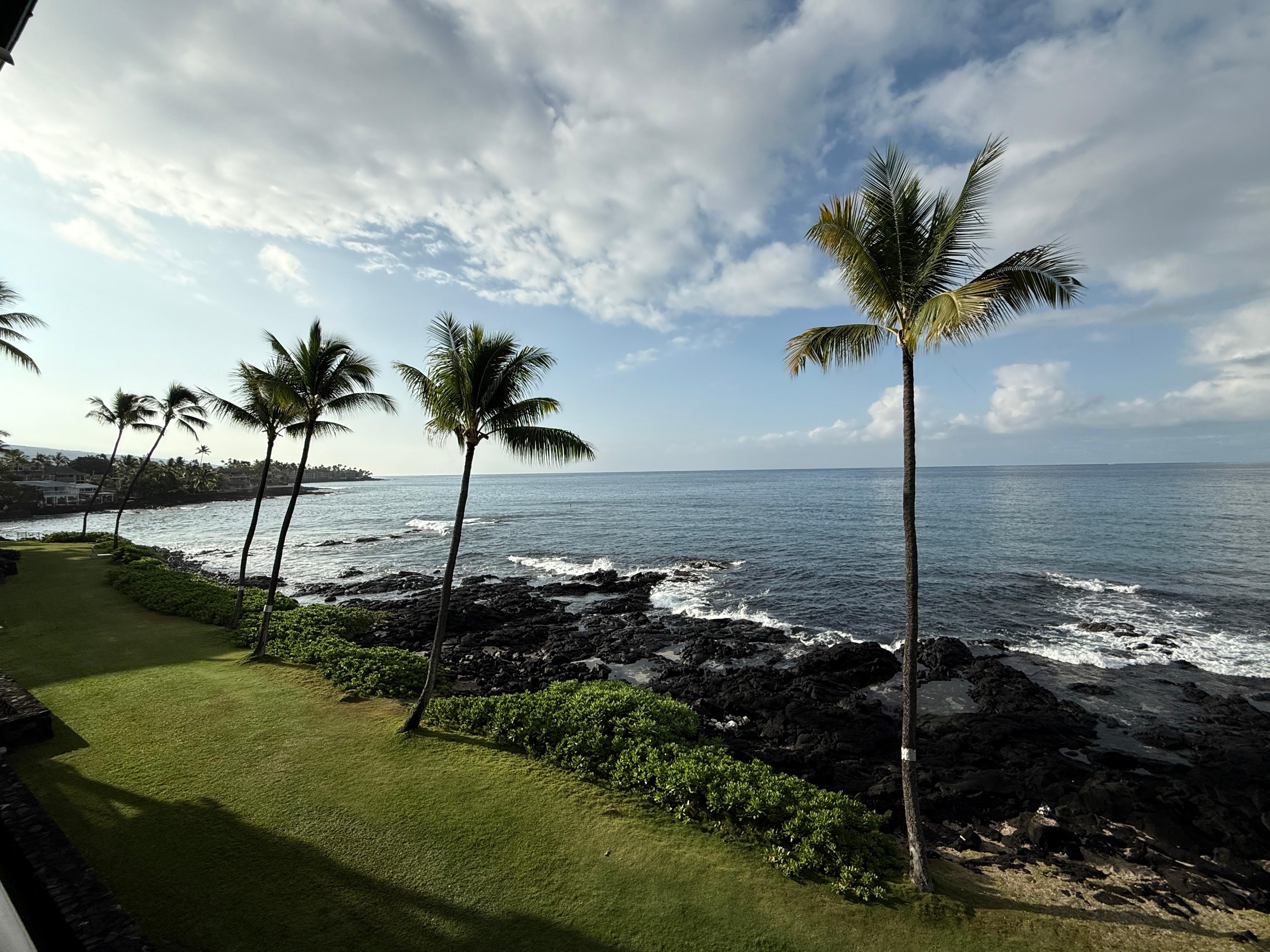 View from balcony looking south 