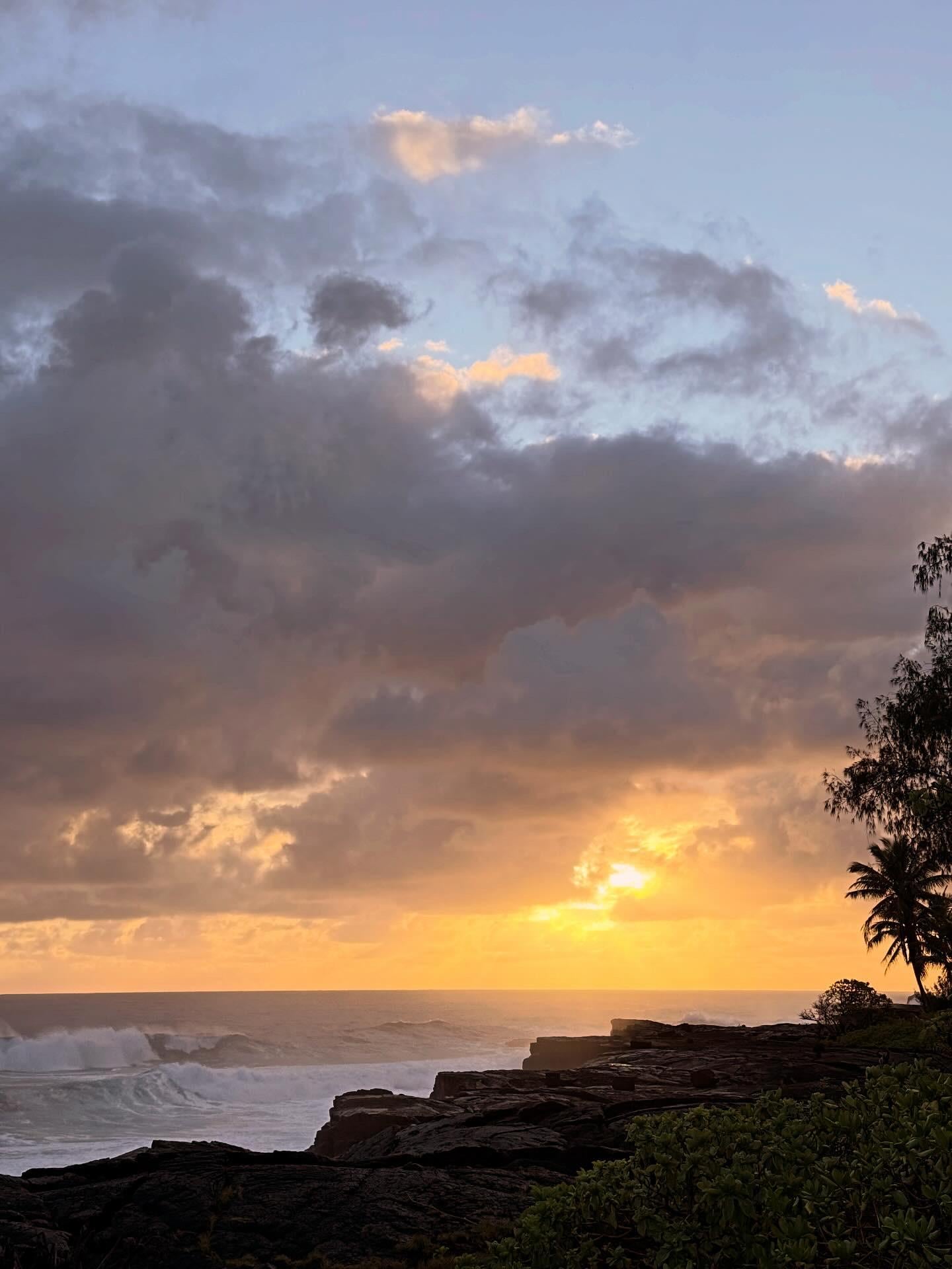 Sunrise ocean view