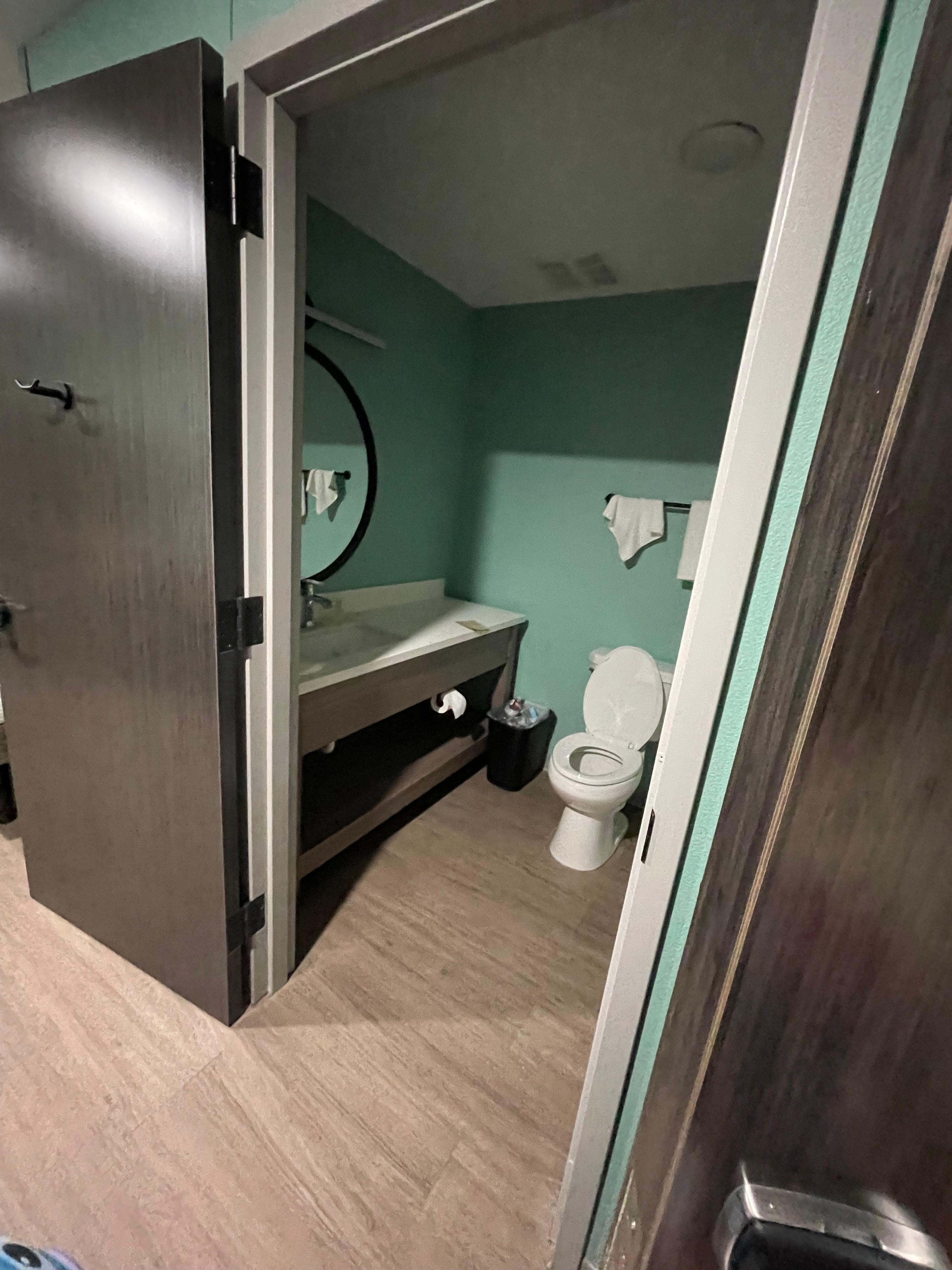 Bath room was good sized 