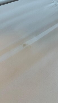 Stain on bedding