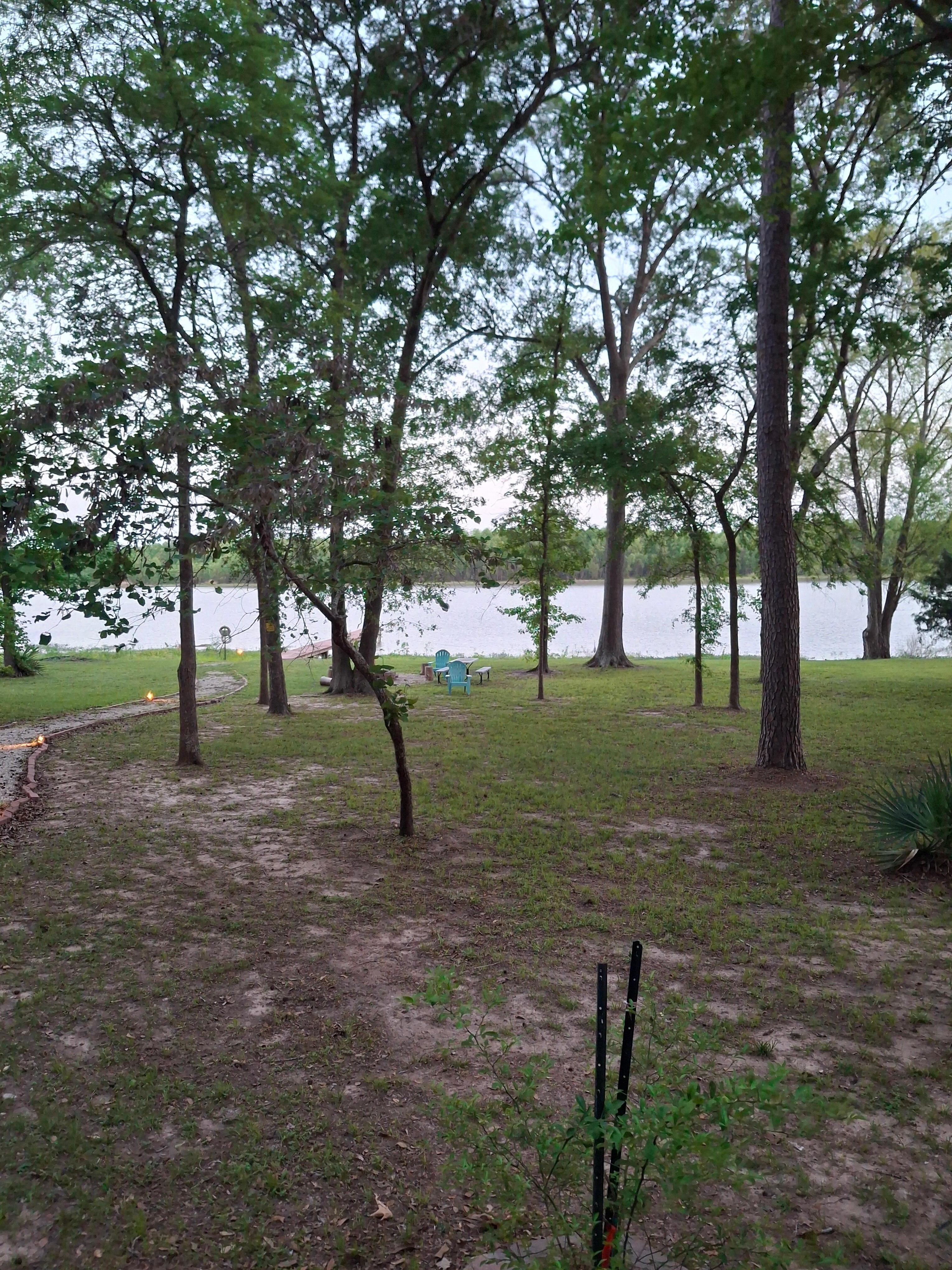 The water is right there. 