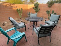 Garden at the back of Casita