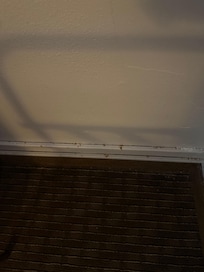 Water damage, rust