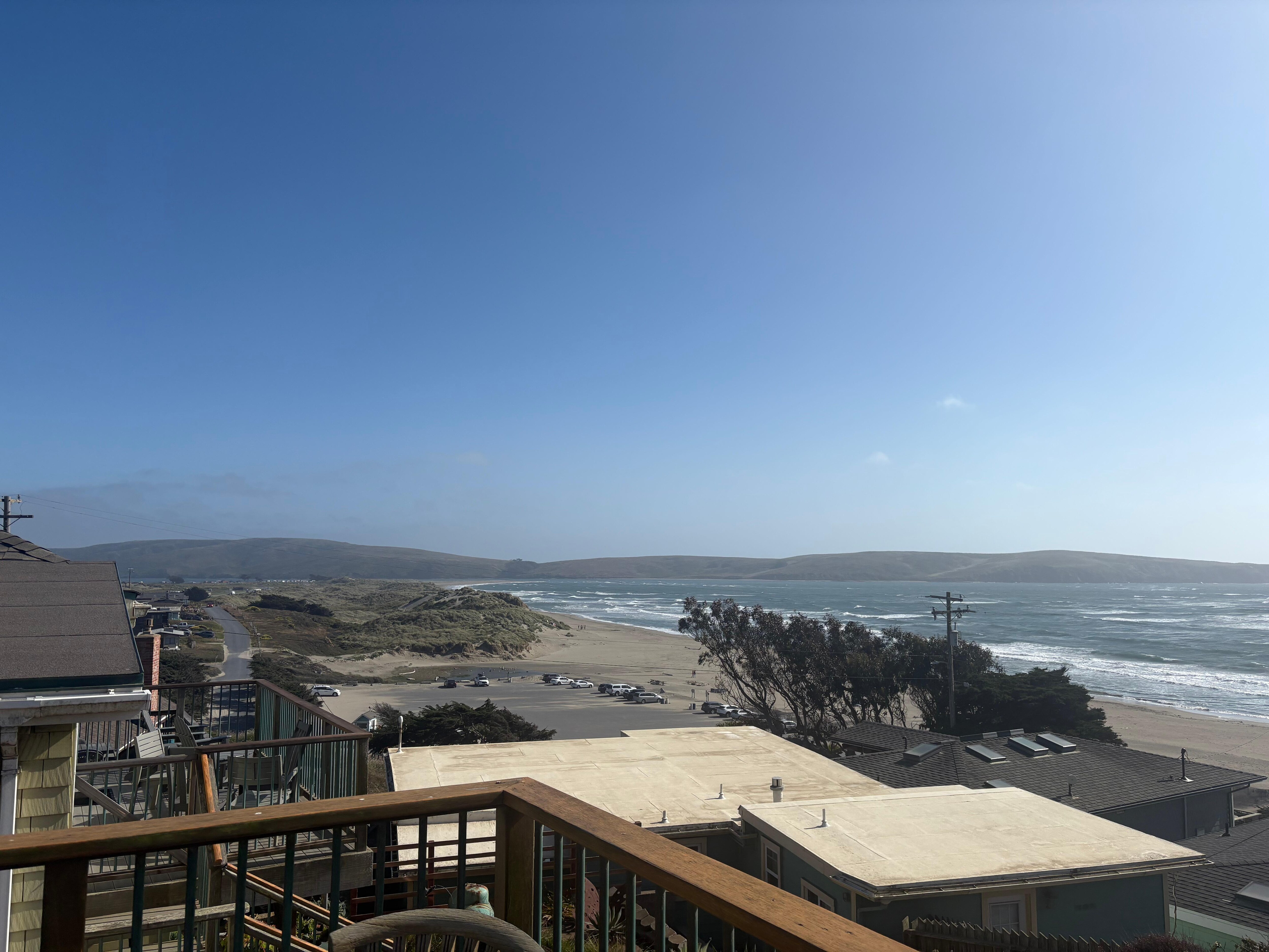 View from the balcony