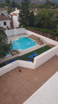 Pool was rarely this empty