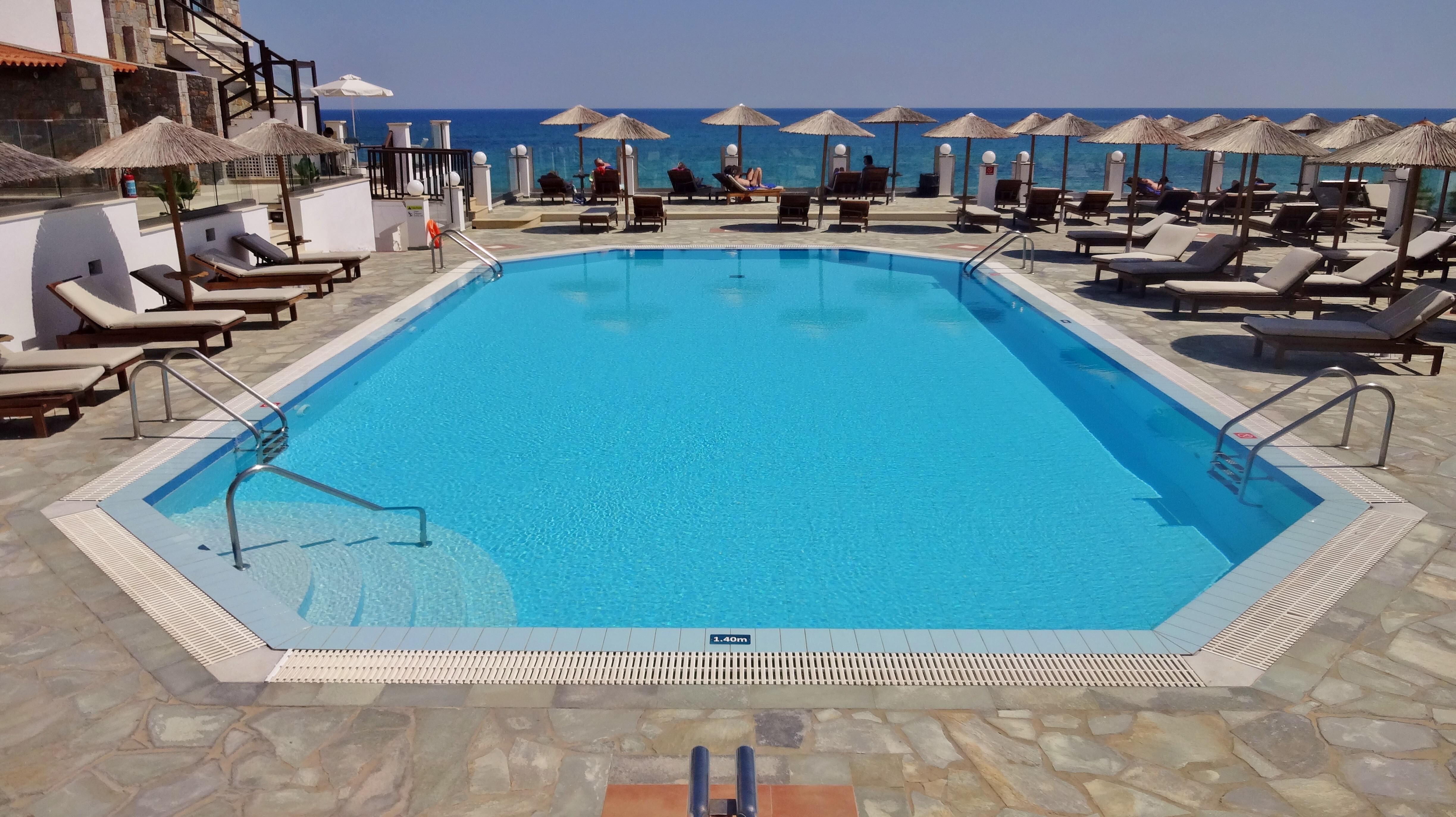 One of several pools