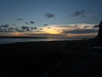 Sunset from the balcony