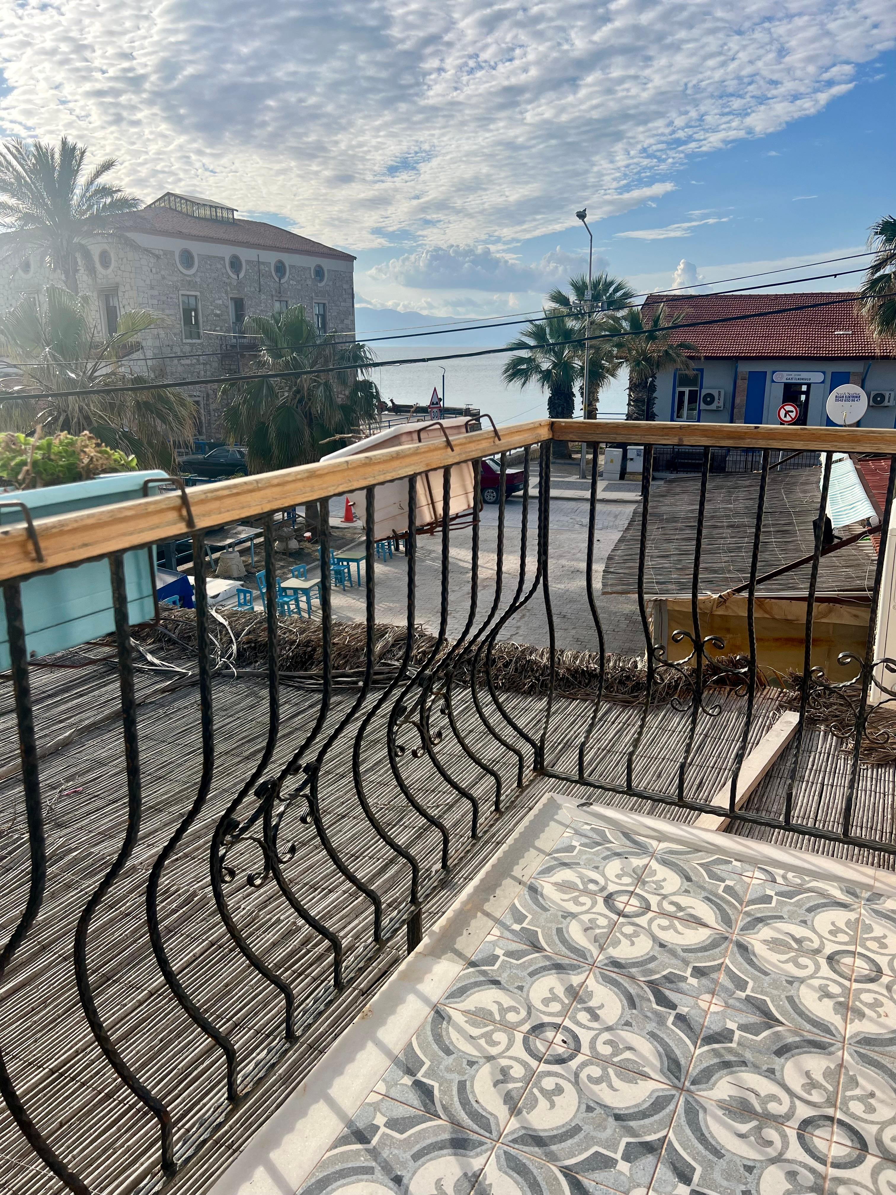 View from our balcony