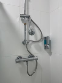 Broken shower heat holder