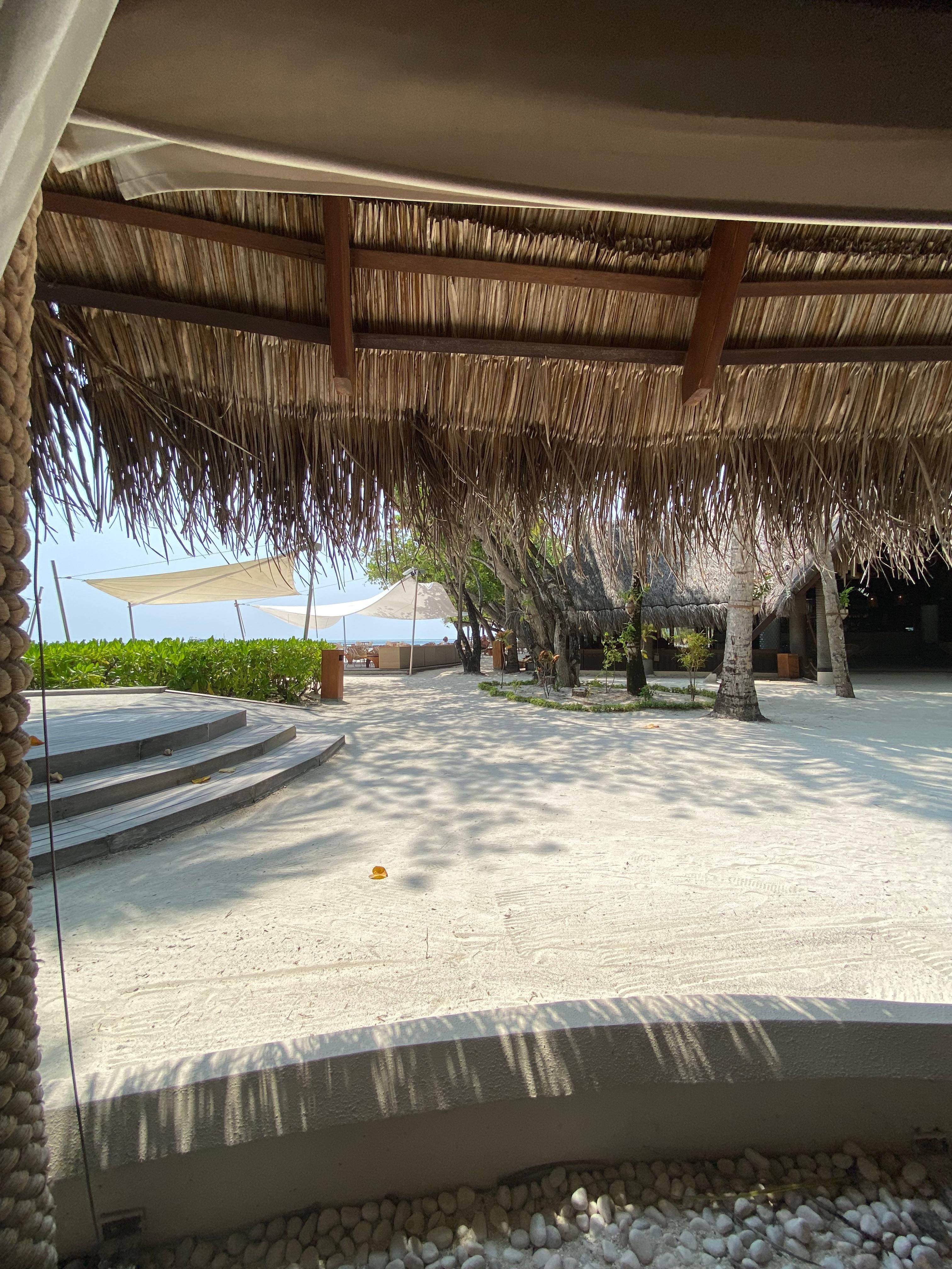 Blick von der Rezeption 