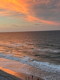 view from balcony
