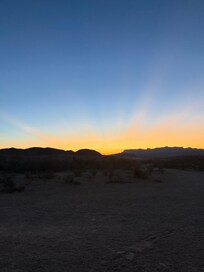 Sunrise from the front porch!