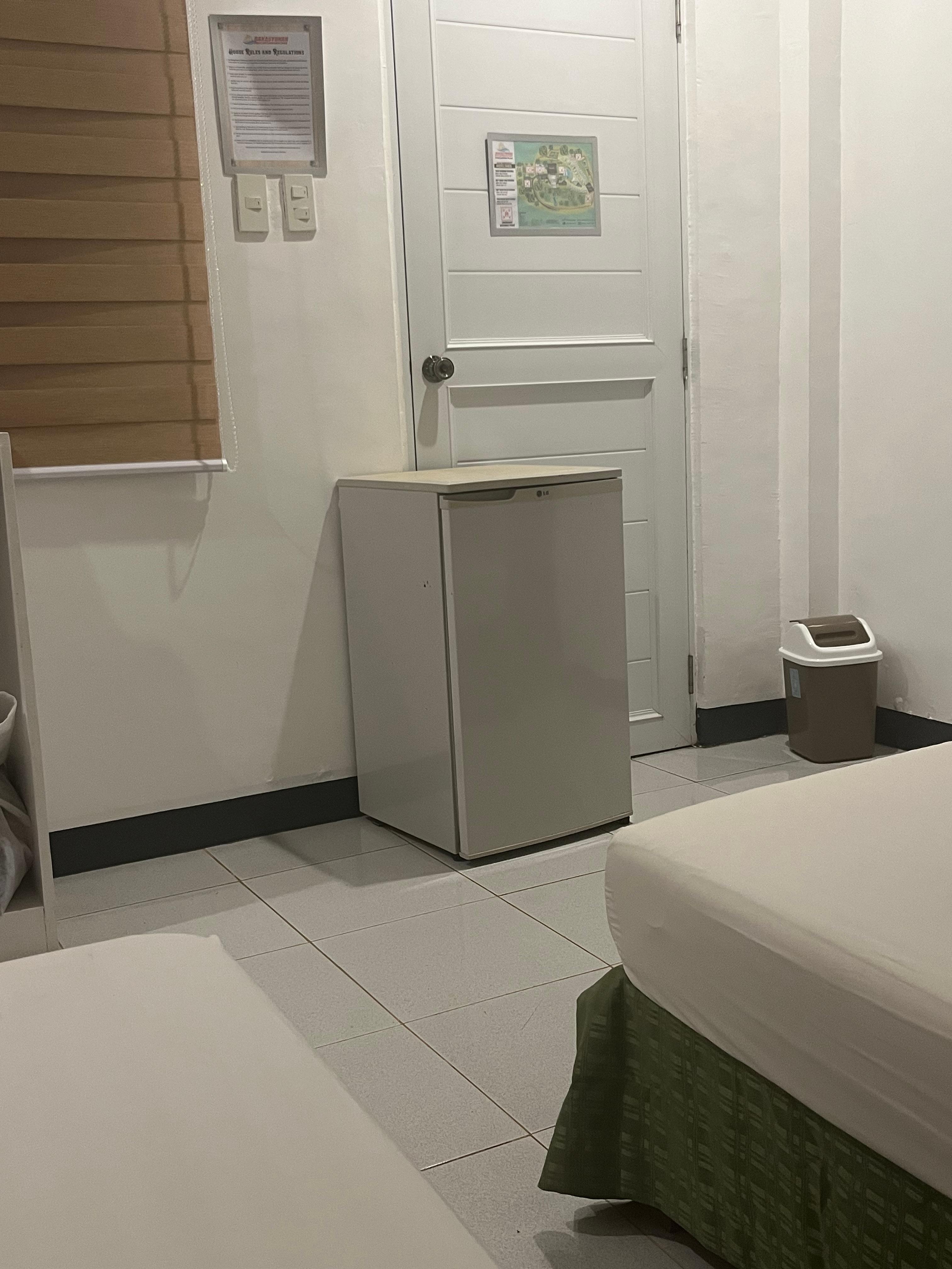 I had to drag the refrigerator down to block the front door, I didn’t feel safe.