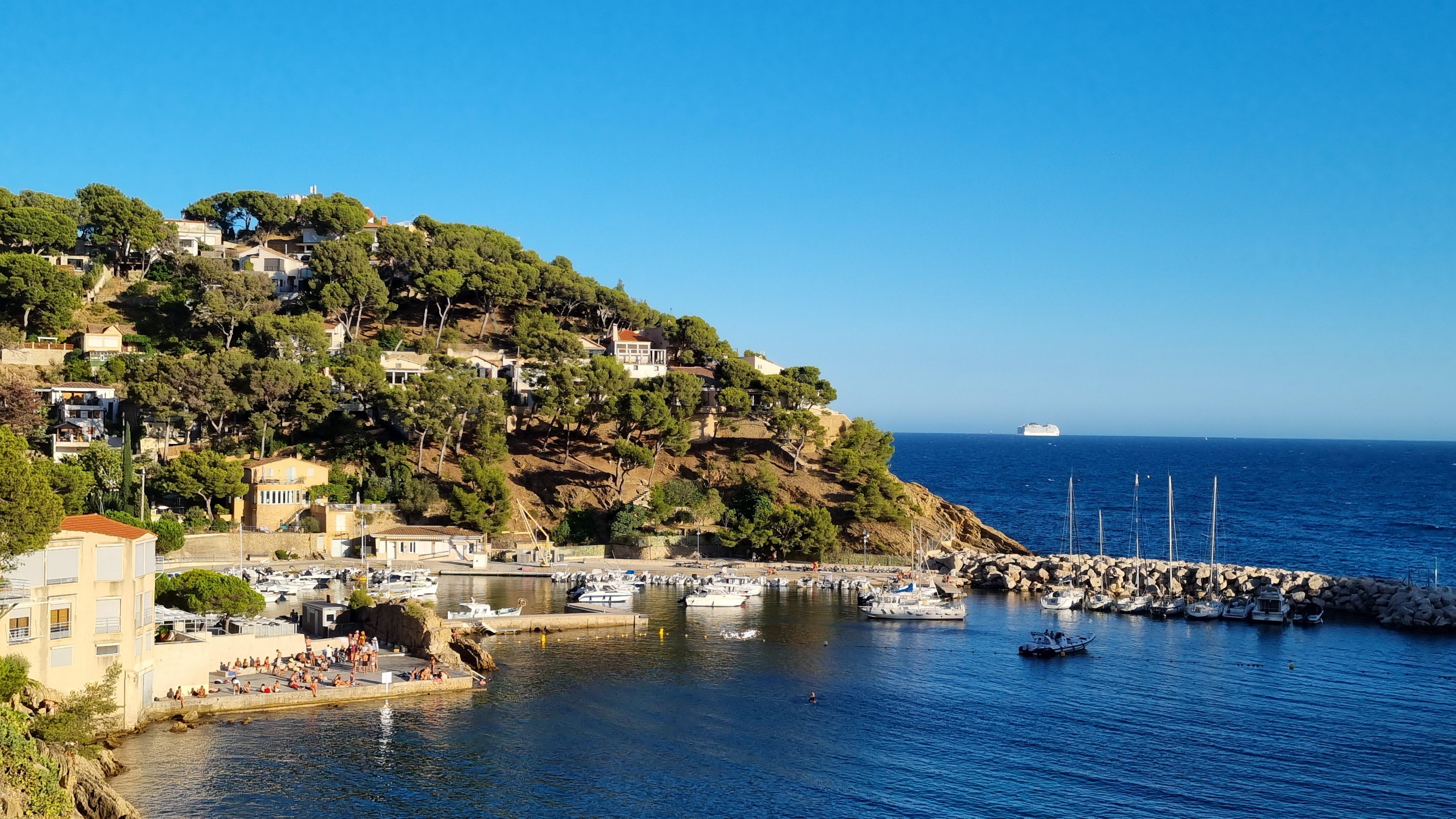Der Blick von der Dachterrasse