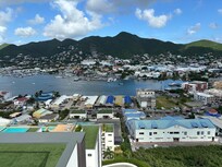 View from the rooftop pool in building 3.
