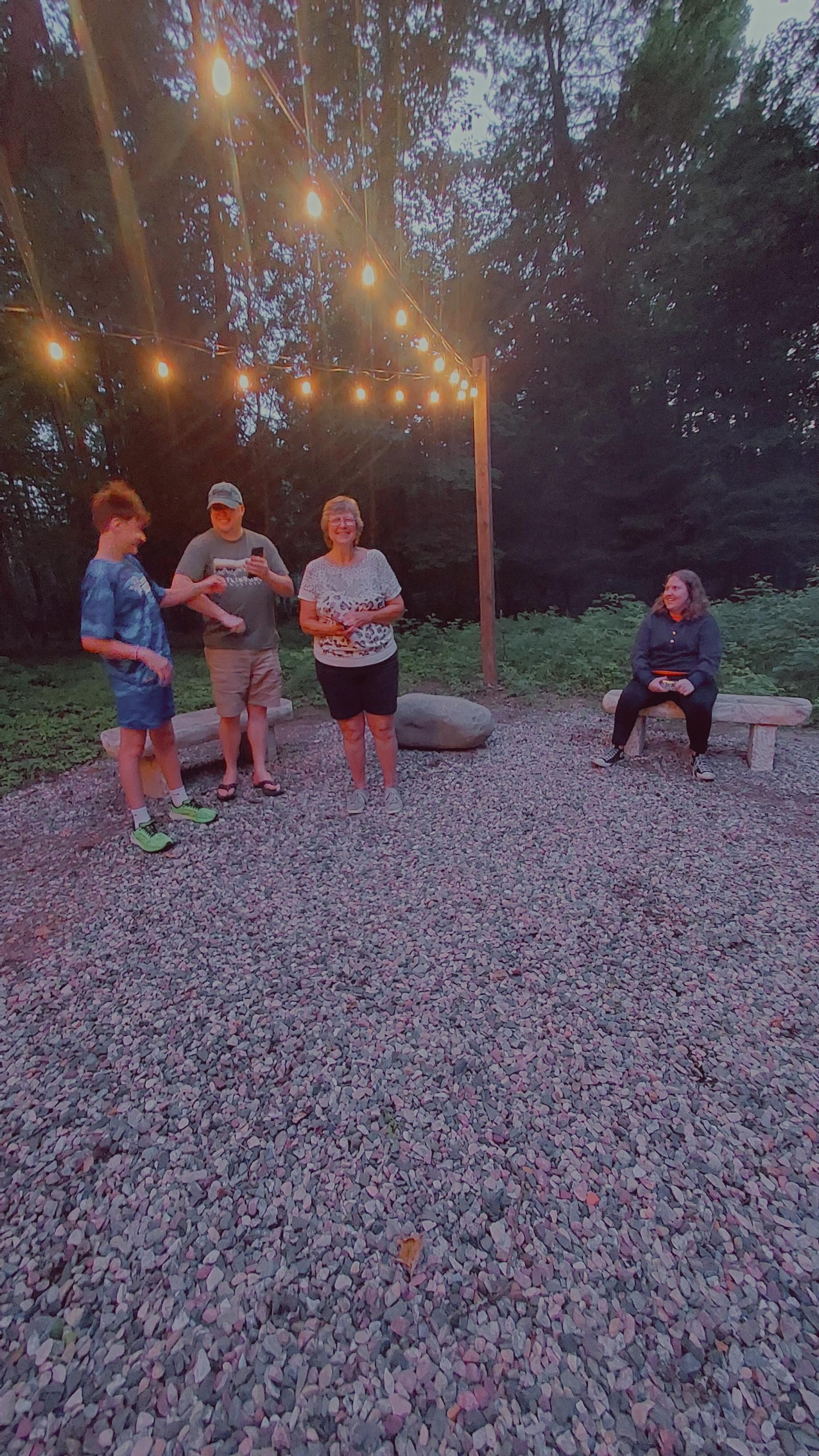 Fun at the firepit!!