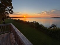 Sunset over the Rappahannock.