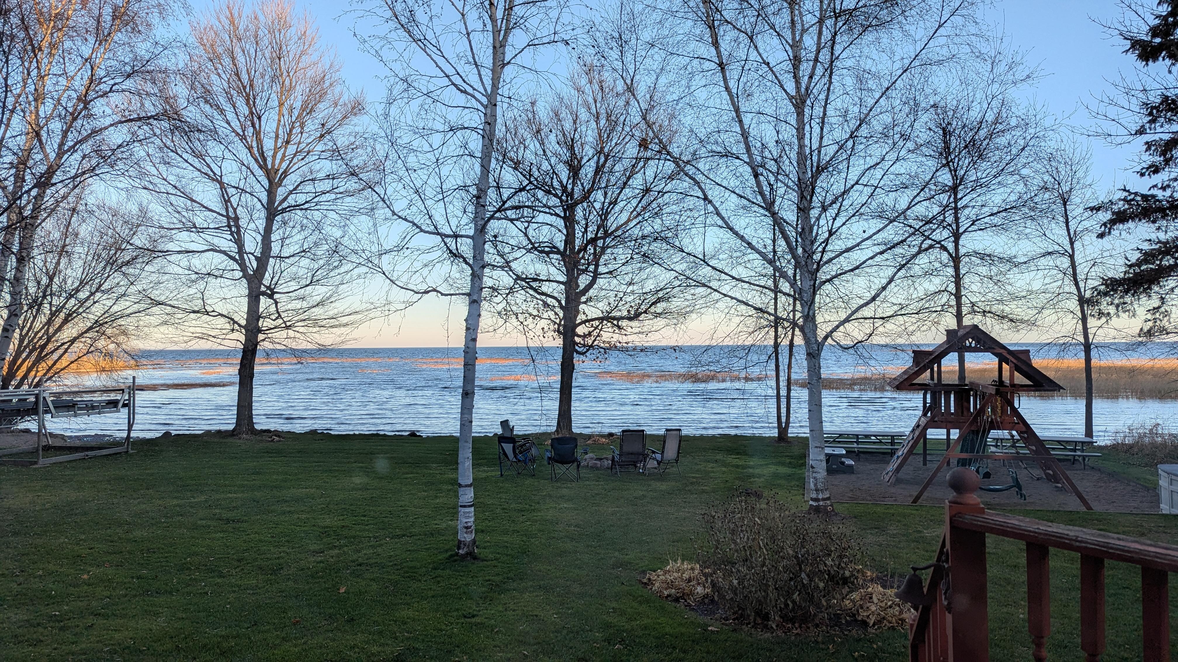 Gorgeous view of the lake!