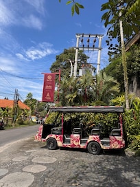 Free shuttle from town