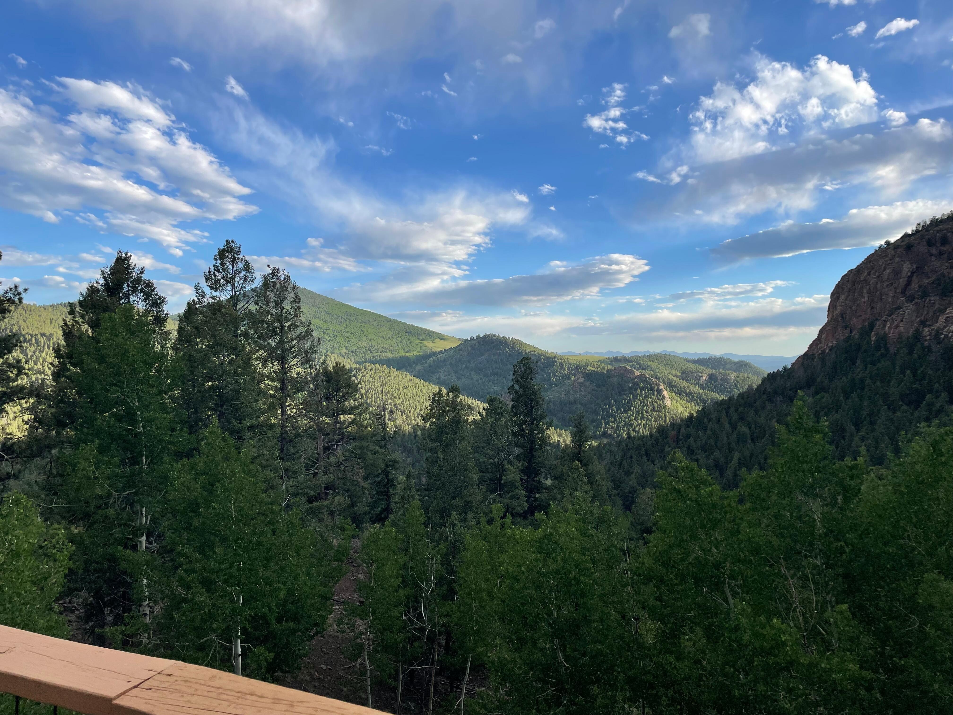 2 views from our balcony.