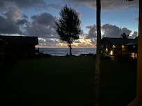 Sunrise view our first morning
