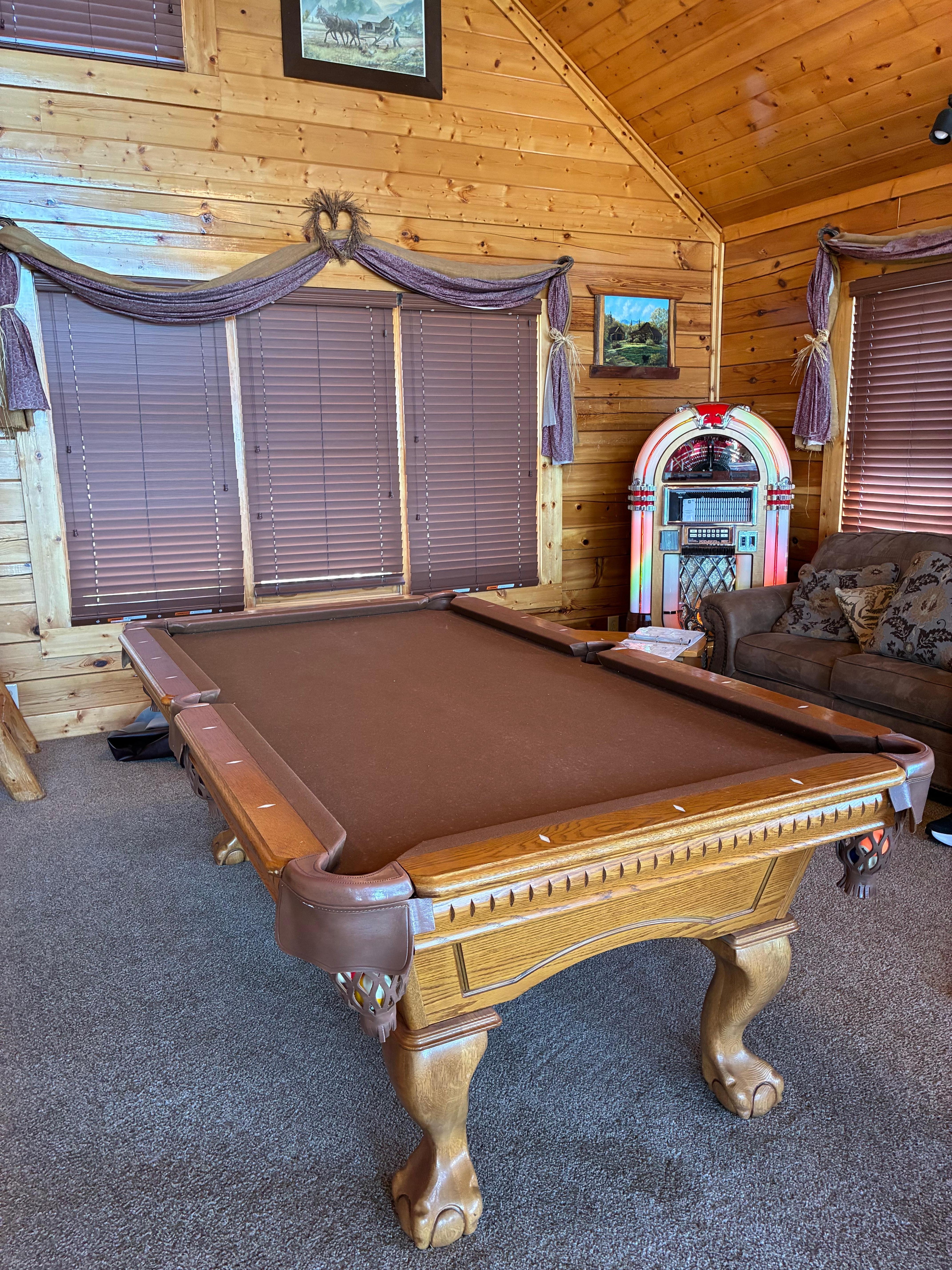 Couple games of pool 