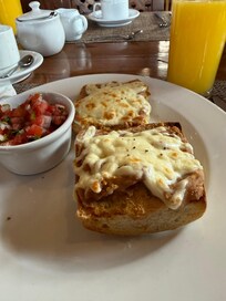 Vegetarian breakfast entre.