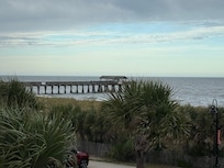 This was the view from the balcony.